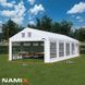 Палатка для вечеринок 5х10 м NAMIX COMFORT ПВХ 560 г/м&sup2;, белый, усиленный оцинкованный каркас, садовый павильон NX98803 фото 2
