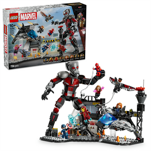 Конструктор LEGO Super Heroes Перший месник Протистояння Пригодницька битва 736 деталей (76314) 5702017817873 фото