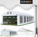Палатка для вечеринок NAMIX COMFORT 5х12 м, ПВХ 560 г/м&sup2;, садовый павильон, оцинкованный каркас. NX98804 фото 1