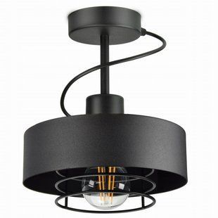 Потолочная люстра Металл Черный LOFT EDISON 754-P1-CZA фото