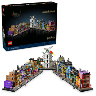 Конструктор LEGO Harry Potter Алея Діаґон Чаклунські крамниці 2750 деталей (76444) 5702017812823 фото