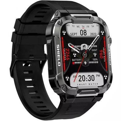 Чоловічі смарт години rubicon rncf07 дзвінки - bluetooth call чорний 5905220840205 фото