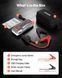 Пусковое устройство 3000 А 16000 мАч для авто 3 в 1 с фонариком USB QC3.0 и кейсом jump starter YJDYQDX3000A1A8EO001V9 фото 7