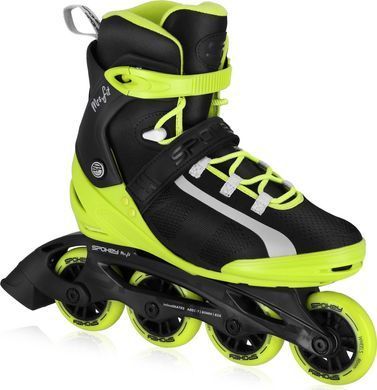 Ролики Прогулянкові ковзани Spokey MrsFIT, лайм, 39 розмір 14084495 фото