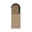 Спальный мешок Naturehike Sunny Day PL02 U450 220&times;80 см одеяло с капюшоном, Коричневый, Полиэстер, Справа (R)