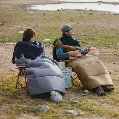 Спальний мішок Naturehike Sunny Day PL02 U450 правий 220х80 см ковдра з капюшоном 6977465868435 фото