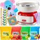 Апарат для солодкої вати Ariete Cotton Candy червоний 500 Вт набір фруктовий цукор 4кг 2973/00C4 фото 1