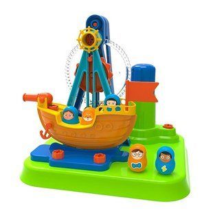 Набір для складання Edu-Toys Піратський корабель з інструментами 52 деталі (JS026) різнокольоровий Для дівчат, для хлопчиків 4893338540265 фото