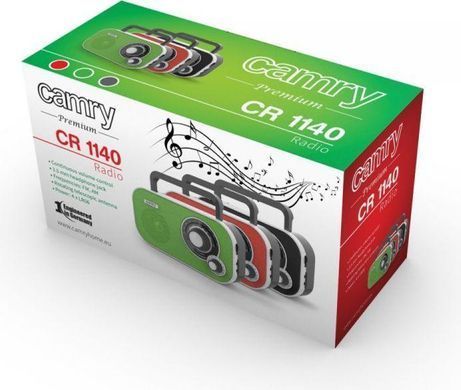 Радіоприймач Camry CR1140R 5908256837027 фото