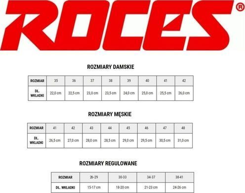 Ролики Ковзани Roces Helium II W Tif, чорні, 38 розмір 10065955 фото
