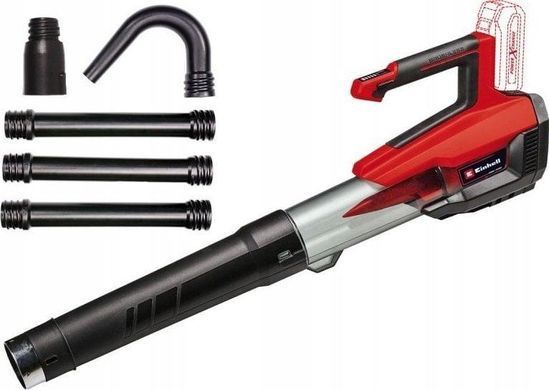 Воздуходувка аккумуляторная Einhell GP-LB 18/200 Li E красно-черная, без АКБ 4006825660616 фото