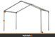 Намет садовий NAMIX BASIC 3x2 м, оцинкована сталь, PE 240 г/м&sup2;, для кафе, весілля та саду NX98765 фото 2