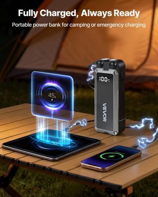 Пусковое устройство 4000 А 24000 мАч для авто 3 в 1 с фонариком USB CP-F87 YJDYQDX4000ARVZXS001V9 фото