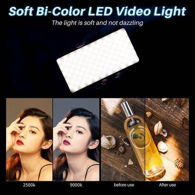 Портативная LED лампа для фото, видео и стриминга VL200 фото