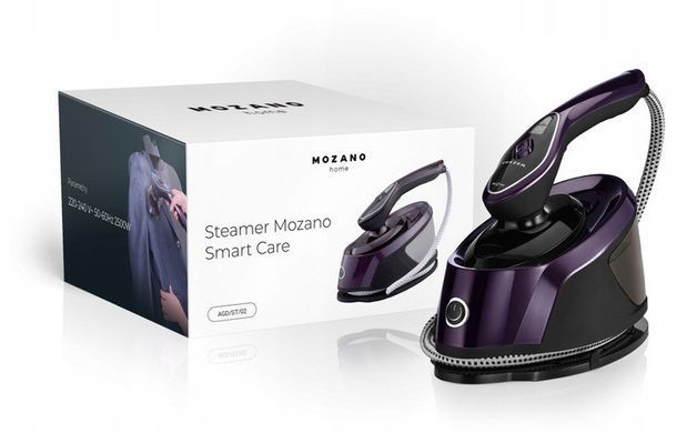 Праска з парогенератором Mozano Smart Care 2500 Вт, фіолетовий AGD/ST/02 фото