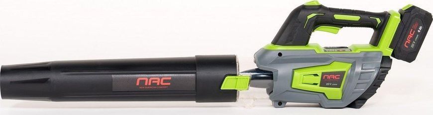 Воздуходувка аккумуляторная NAC BB20-B40-S + аккумулятор 4.0Ah + зарядное устройство 5905842524750 фото
